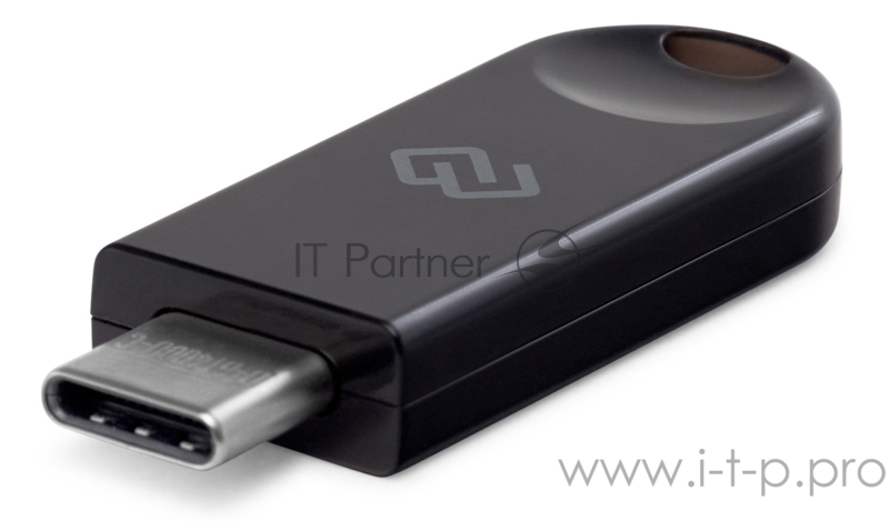 Адаптер USB Digma D-BT400U-C Bluetooth 4.0+EDR class 1.5 20м черный