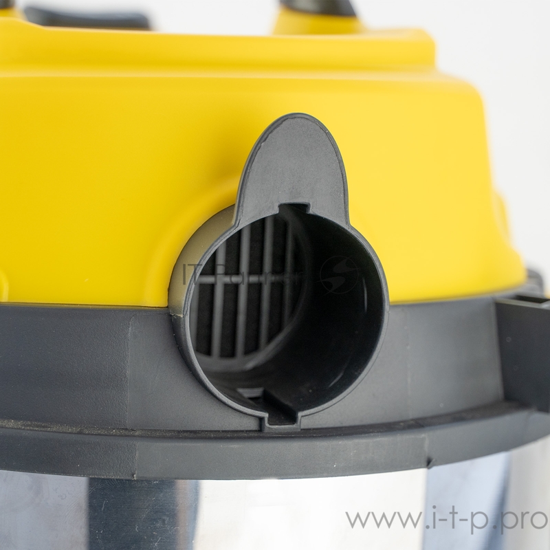 Строительный пылесос Kolner KVC 1700S 1700Вт, объем бака 25л, рабочее разряжение 190мБар, режим работы: всасывание, выдувание тип уборки: сухая, влажная, с розеткой для электроинструмента 1,6кВт, длина сетевого кабеля 5м, питание 220В+/-10%, 50Гц