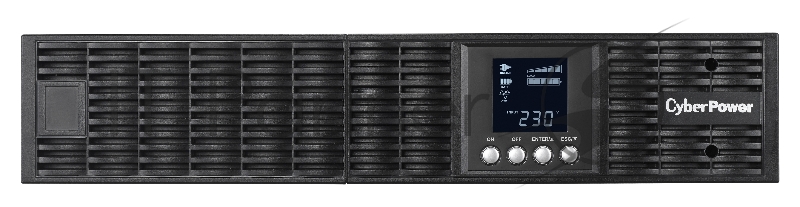 Источник бесперебойного питания CyberPower OLS3000ERT2U, Rackmount, Online, 3000VA/2700W, 8 IEC-320 С13, 1 IEC C19 розеток, USB&Serial, RJ11/RJ45, SNMPslot, LCD дисплей, Black, 0.5х0.8х0.2м., 35кг. UPS Online CyberPower OLS3000ERT2U 3000VA/2700W USB/