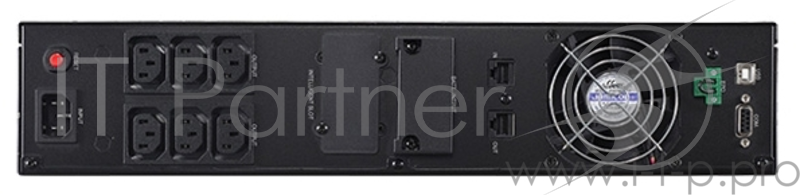 Источник бесперебойного питания CyberPower OLS3000ERT2U, Rackmount, Online, 3000VA/2700W, 8 IEC-320 С13, 1 IEC C19 розеток, USB&Serial, RJ11/RJ45, SNMPslot, LCD дисплей, Black, 0.5х0.8х0.2м., 35кг. UPS Online CyberPower OLS3000ERT2U 3000VA/2700W USB/