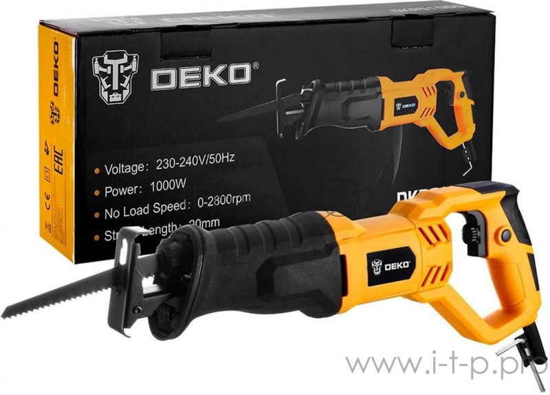 Сабельная пила Deko DKRS1000 1000Вт 2800ход/мин