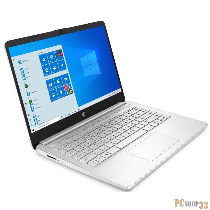 Ноутбук HP14 14s-fq1018ur 14.0 FHD, AMD R3-5300U, 8Gb, 256Gb SSD, no ODD, FreeDOS, серебристый