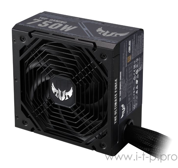 ASUS TUF Gaming 750B игровой блок питания чёрный (750W, 80 Plus Bronze, 135 мм вентилятор, 90YE00D0-B0NA00)
