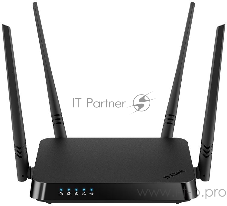 Роутер беспроводной D-Link DIR-825/RU/I1A 10/100/1000BASE-TX/4G