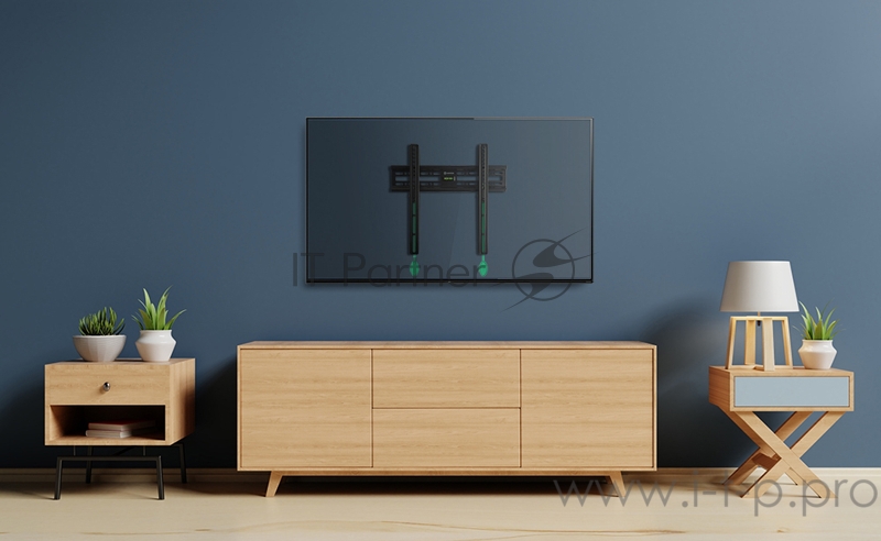 Кронштейн ONKRON Кронштейн ONKRON/ 32-55 макс 400*400 наклон 0º от стены: 30мм макс вес 50кг