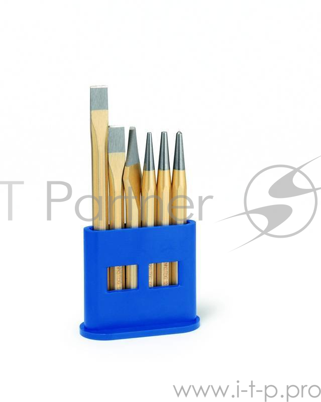 Зубило RENNSTEIG RE-4210000 зубила(125мм 150мм) пробойники(3мм 4мм) кернер(4мм) в наборе 6шт.