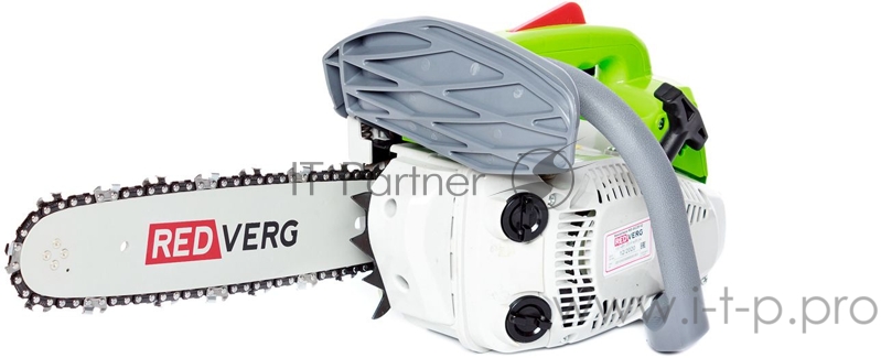 Бензопила RedVerg RD-GC25-12 1,4лс/1,0кВт 25 куб.см шина-30см шаг-3/8 толщина паза-1,3мм кол-во .вед зв.- 45 одноручная вес-4,8 кг
