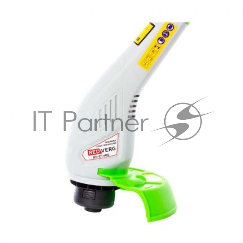 Триммер электрический RedVerg RD-ET400 400Вт 220В/50Гц 11000 об/мин нижнее размещение двигателя ширина скашивания -220мм леска 1,2 мм вес-1,69 кг