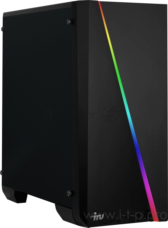ПК IRU Game 525 MT Ryzen 5 3600 (3.6)/16Gb/1Tb 7.2k/SSD240Gb/RTX2060 6Gb/Free DOS/GbitEth/500W/черный
