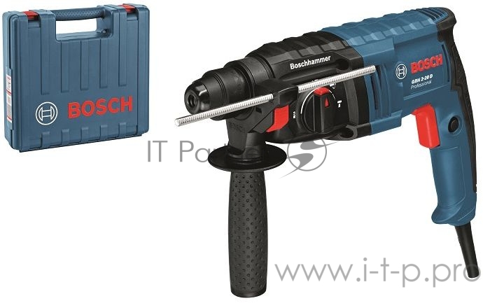 Перфоратор Bosch GBH 220 патрон:SDS-plus уд.:2Дж 720Вт (кейс в комплекте)