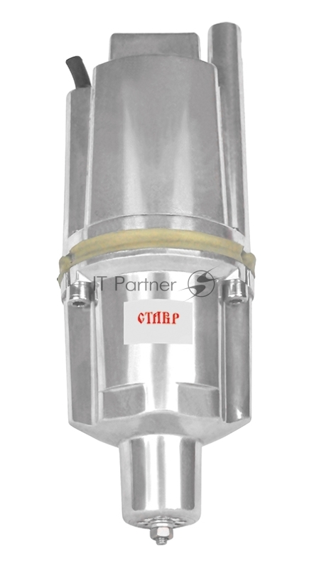 СТАВР НПВ-300 Н(300Вт, 220В, 50Гц, нижний забор 18л/мин, напор 70м, глубина погружения 5м, размер частиц до 5мм, Ф патрубка 3/4(19мм), защита от перегрева, длина погружного троса 10 м, класс защиты IP68, длина сет. кабеля 10м, размеры Ф100x250мм, мас