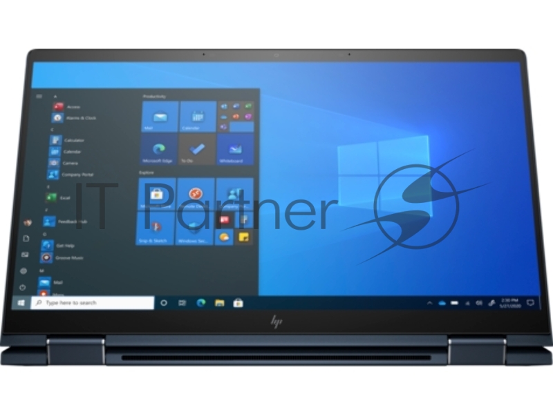Ноутбук HP Elite Dragonfly G2 Core i7-1165G7 2.8GHz,13.3 UHD (3840x2160) IPS Touch HDR-400 550cd BV,16Gb LPDDR4X-4266MHz,1Tb SSD,LTE,Mg Case,Premium Kbd Backlit+SR,56Wh,B&O Audio,1kg,3y,Galaxy Blue,Win10Pro