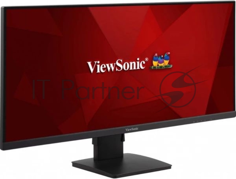Монитор ViewSonic 34 VA3456-MHDJ IPS, 3440x1440, 4ms, 420cd/m2, 178°/178°, 4000:1, 50Mln:1, 75Hz, HDMI*2, DP, колонки, HDR10, Frameless, HAS, Tilt, Swivel, Adaptive Sync, VESA, Black