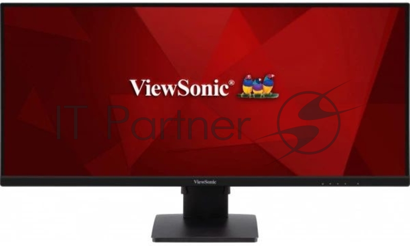 Монитор ViewSonic 34 VA3456-MHDJ IPS, 3440x1440, 4ms, 420cd/m2, 178°/178°, 4000:1, 50Mln:1, 75Hz, HDMI*2, DP, колонки, HDR10, Frameless, HAS, Tilt, Swivel, Adaptive Sync, VESA, Black