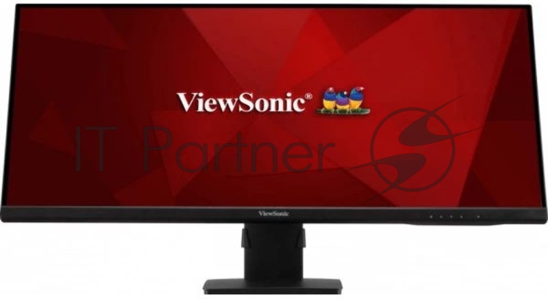 Монитор ViewSonic 34 VA3456-MHDJ IPS, 3440x1440, 4ms, 420cd/m2, 178°/178°, 4000:1, 50Mln:1, 75Hz, HDMI*2, DP, колонки, HDR10, Frameless, HAS, Tilt, Swivel, Adaptive Sync, VESA, Black