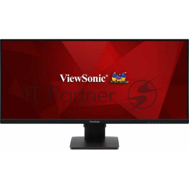 Монитор ViewSonic 34 VA3456-MHDJ IPS, 3440x1440, 4ms, 420cd/m2, 178°/178°, 4000:1, 50Mln:1, 75Hz, HDMI*2, DP, колонки, HDR10, Frameless, HAS, Tilt, Swivel, Adaptive Sync, VESA, Black