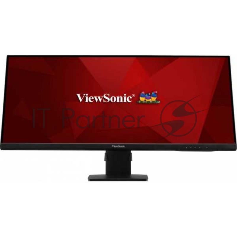 Монитор ViewSonic 34 VA3456-MHDJ IPS, 3440x1440, 4ms, 420cd/m2, 178°/178°, 4000:1, 50Mln:1, 75Hz, HDMI*2, DP, колонки, HDR10, Frameless, HAS, Tilt, Swivel, Adaptive Sync, VESA, Black