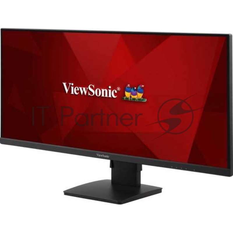 Монитор ViewSonic 34 VA3456-MHDJ IPS, 3440x1440, 4ms, 420cd/m2, 178°/178°, 4000:1, 50Mln:1, 75Hz, HDMI*2, DP, колонки, HDR10, Frameless, HAS, Tilt, Swivel, Adaptive Sync, VESA, Black