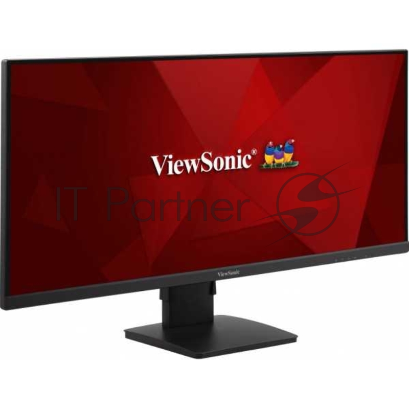 Монитор ViewSonic 34 VA3456-MHDJ IPS, 3440x1440, 4ms, 420cd/m2, 178°/178°, 4000:1, 50Mln:1, 75Hz, HDMI*2, DP, колонки, HDR10, Frameless, HAS, Tilt, Swivel, Adaptive Sync, VESA, Black
