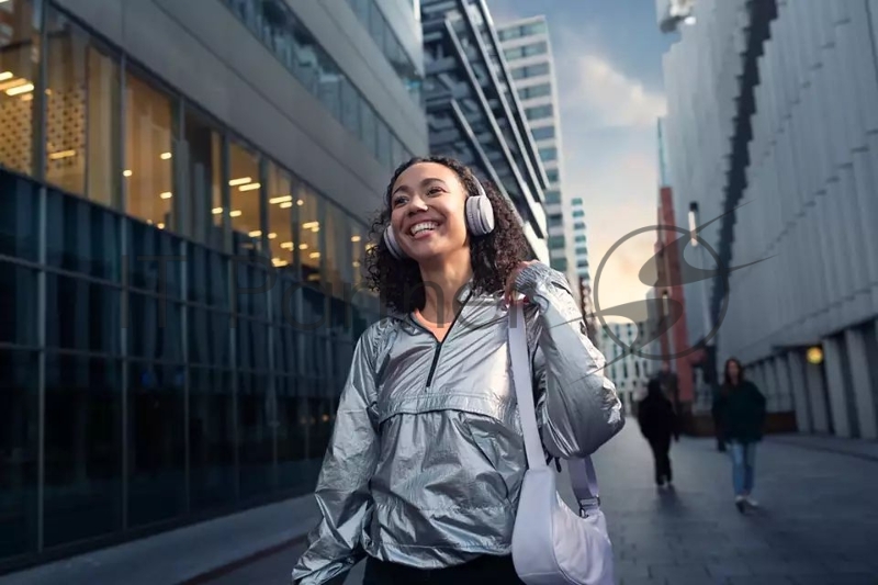 Наушники накладные/Bluetooth 5.0/Время работы 29 ч/мягкие дышащие амбушюры/функция Bass Boost для усиления низких частот/быстрая зарядка