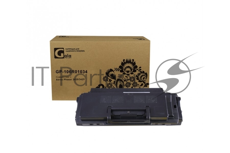 Картридж GP-106R01034 для принтеров Xerox Phaser 3420/3425 10000 копий GalaPrint