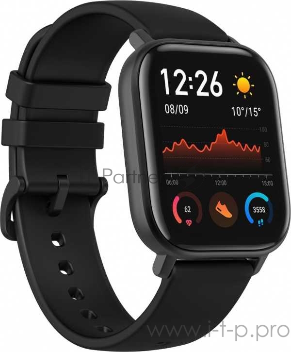 Смарт-часы Xiaomi Amazfit GTS 1.65 AMOLED черный