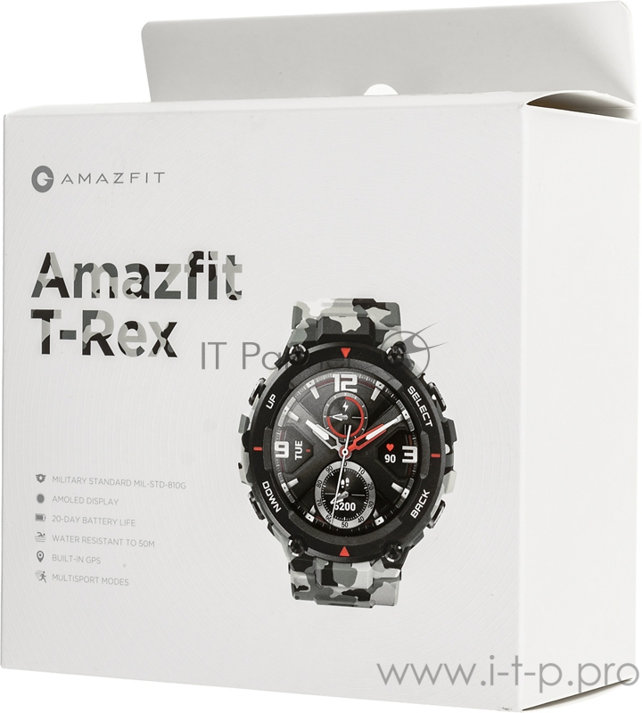 Смарт-часы Xiaomi Amazfit T-Rex 1.39 AMOLED камуфляж