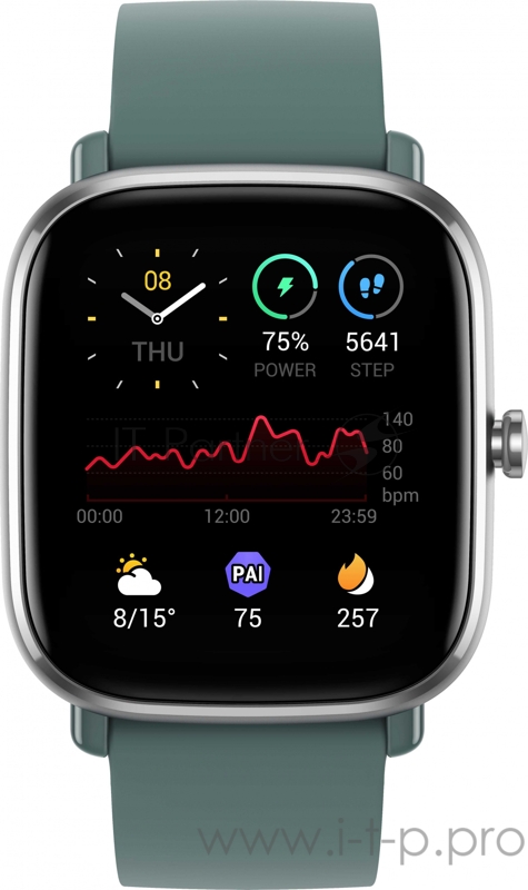 Смарт-часы Xiaomi Amazfit GTS 2 mini A2018 1.55 AMOLED зеленый