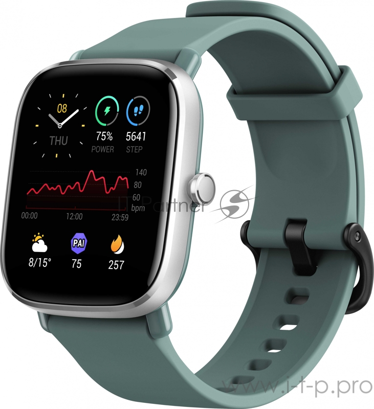 Смарт-часы Xiaomi Amazfit GTS 2 mini A2018 1.55 AMOLED зеленый