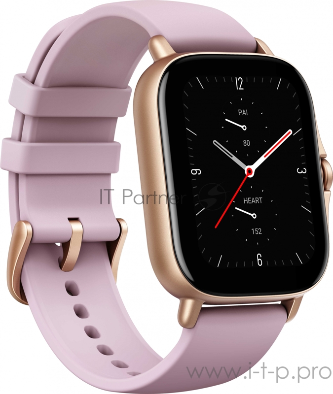 Смарт-часы Xiaomi Amazfit GTS 2e A2021 1.65 AMOLED золотистый/фиолетовый