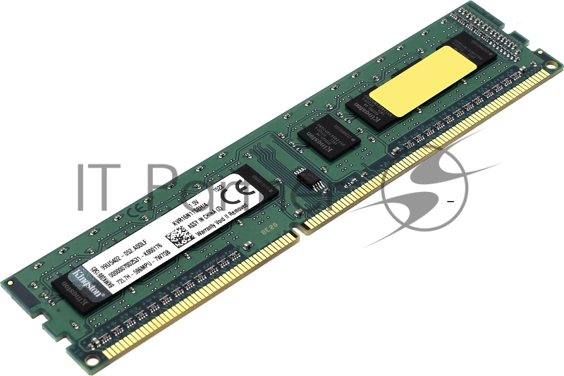 Kingston DDR3 DIMM 4GB (PC3-12800) 1600MHz KVR16N11S8H/4WP Height 30mm