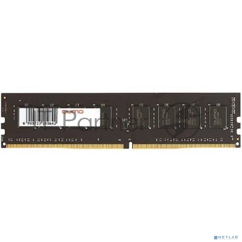 QUMO DDR4 DIMM 8GB QUM4U-8G3200P22 PC4-25600, 3200MHz