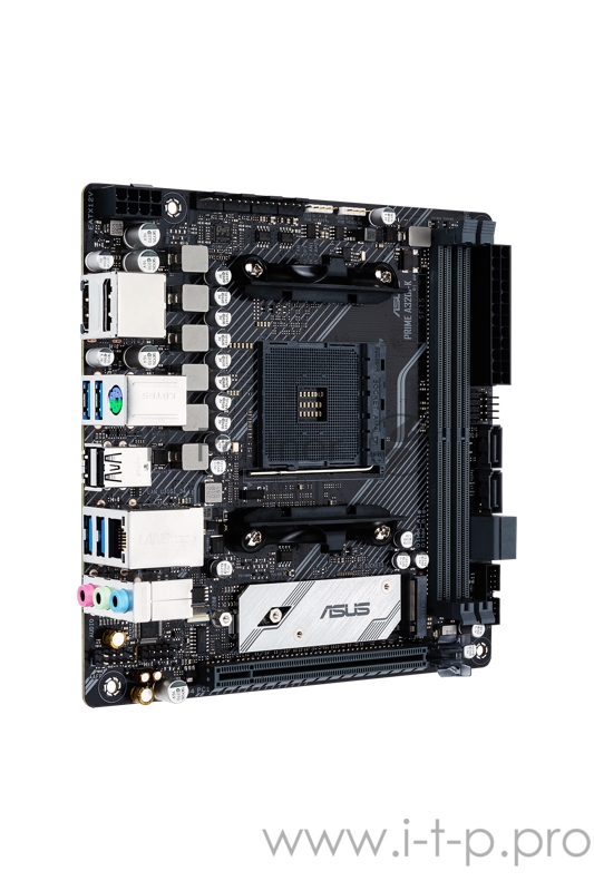 Материнская плата Asus PRIME A320I-K Soc-AM4 AMD A320 2xDDR4 mini-ITX AC`97 8ch(7.1) GbLAN RAID+HDMI+DP