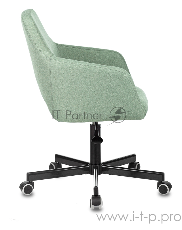 Кресло Бюрократ CH-380M придорожная трава 38-407 крестовина металл