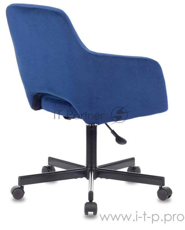 Кресло Бюрократ CH-380M сапфировый Italia 17 крестовина металл черный