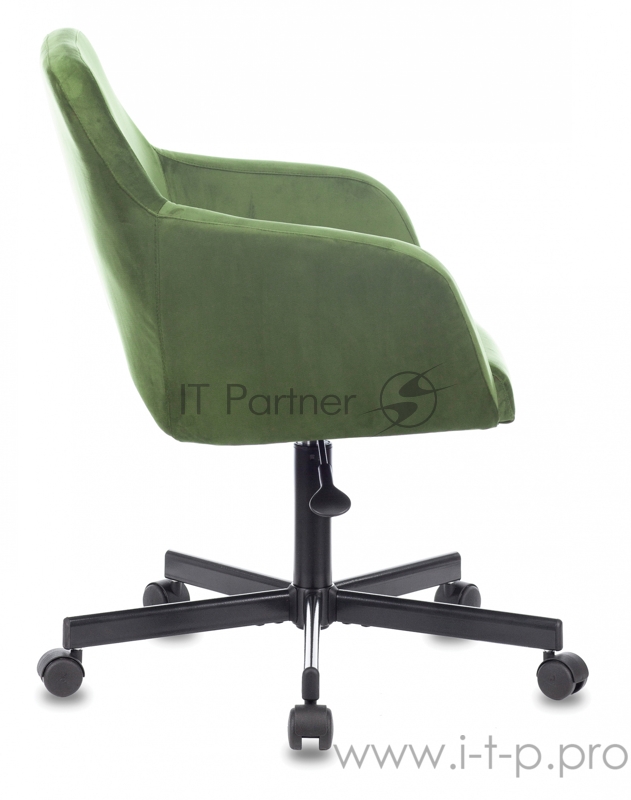 Кресло Бюрократ CH-380M фисташковый Italia 12 крестовина металл черный