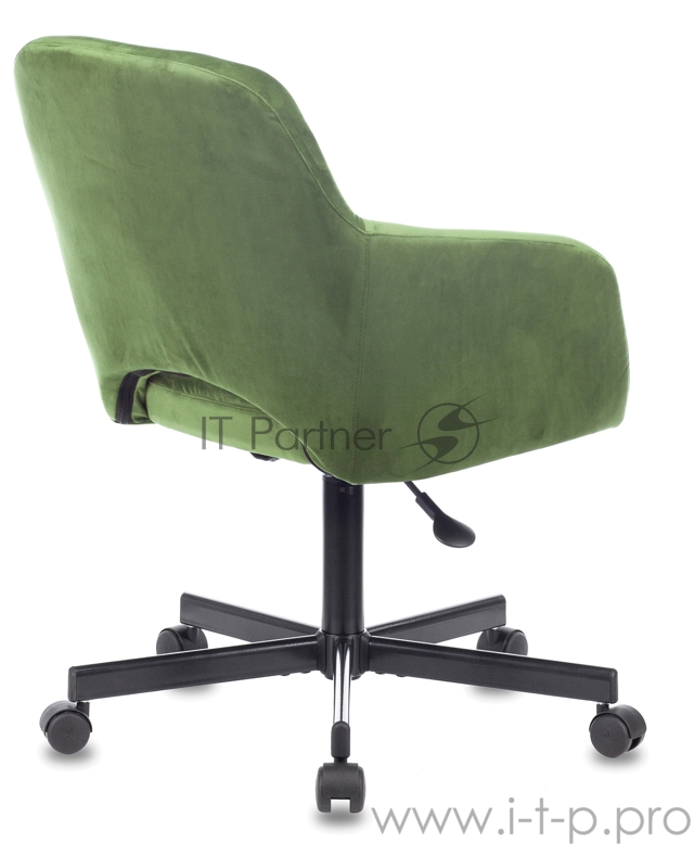 Кресло Бюрократ CH-380M фисташковый Italia 12 крестовина металл черный