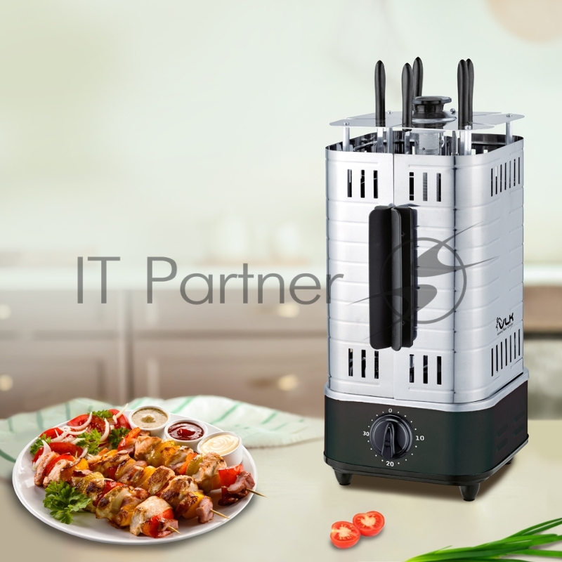 Шашлычница VLK Palerrmo 6500 черный/стальной