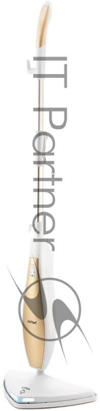 Швабра паровая Kitfort KT-1014 1300Вт золотистый/белый