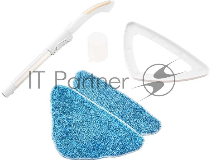 Швабра паровая Kitfort KT-1014 1300Вт золотистый/белый