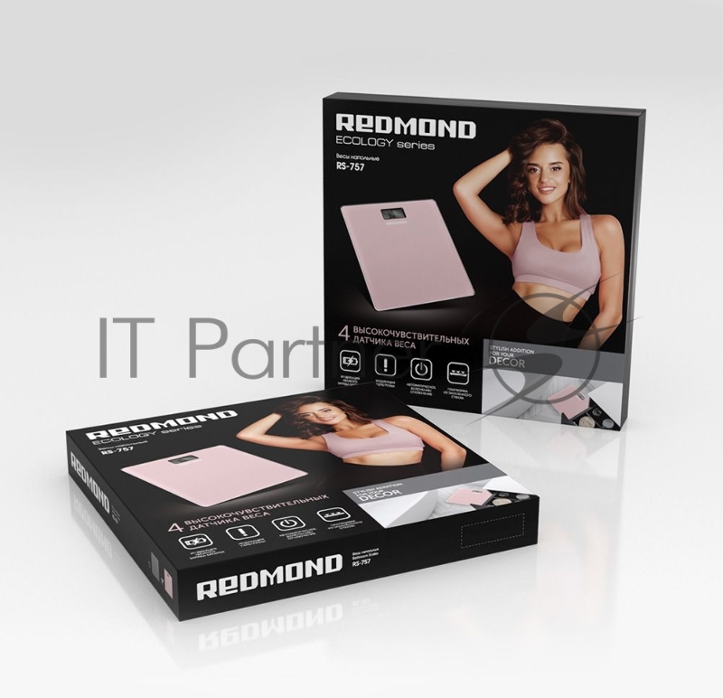 Весы напольные REDMOND RS-757 розовые