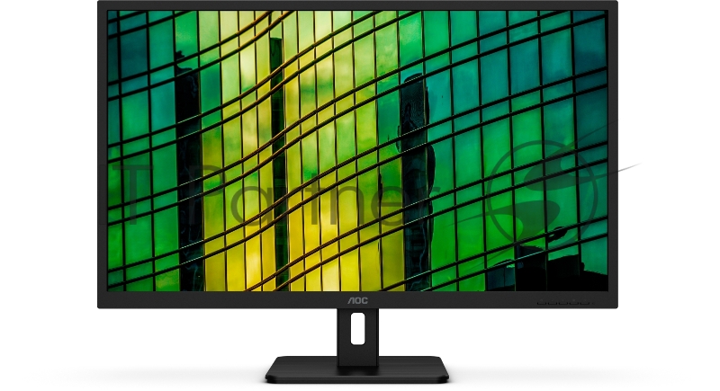 Монитор жидкокристаллический AOC Монитор LCD 32 16:9 2560х1440 MVA, nonGLARE, 300cd/m2, H178°/V178°, 3000:1, 80M:1, 1,07B Color, 4ms, VGA, DVI, HDMI, DP, Height adj., Pivot, Tilt, HAS, Speakers, 3Y, Black