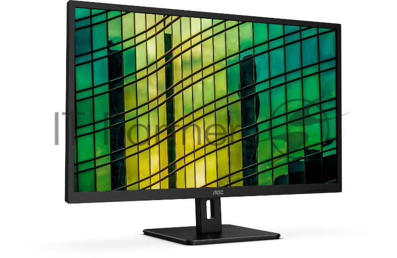 Монитор жидкокристаллический AOC Монитор LCD 32 16:9 2560х1440 MVA, nonGLARE, 300cd/m2, H178°/V178°, 3000:1, 80M:1, 1,07B Color, 4ms, VGA, DVI, HDMI, DP, Height adj., Pivot, Tilt, HAS, Speakers, 3Y, Black