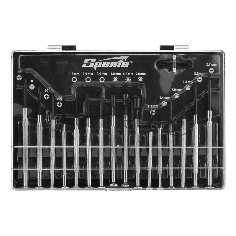 SPARTA Набор отверток для точной механики, 16 шт.// SPARTA 11783