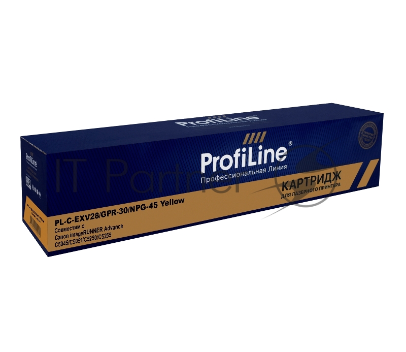 Тонер-картридж PL-C-EXV28/GPR-30/NPG-45 для принтеров Canon imageRUNNER Advance C5045/C5051/C5250/C5255 Yellow 38000 копий ProfiLine
