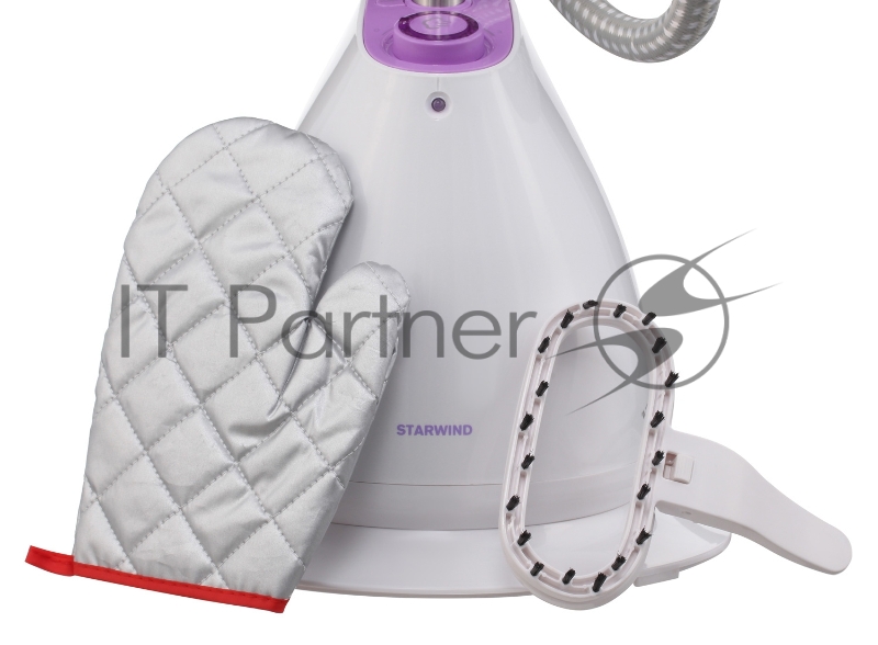 Отпариватель напольный Starwind SVG7450 1800Вт белый/фиолетовый