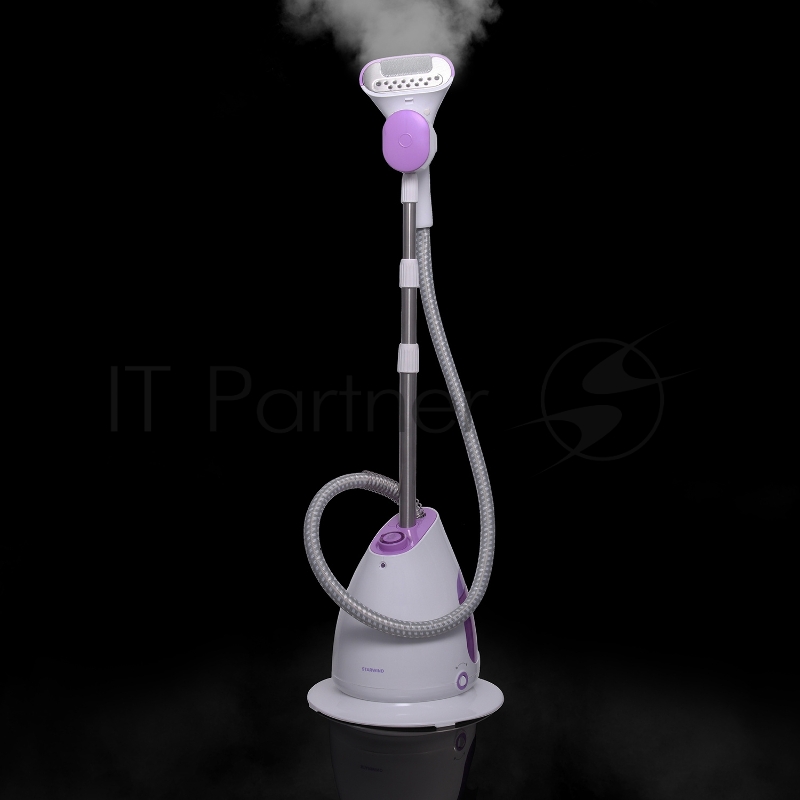 Отпариватель напольный Starwind SVG7450 1800Вт белый/фиолетовый