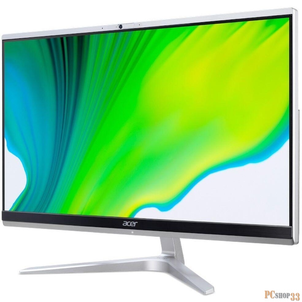 Моноблок Acer Aspire C24-1650 23.8 FHD Inte Core i3-1115G4, 8Gb, SSD 256Gb+1Tb,CR,KB,M,SILVER,NoOS (DQ.BFTER.004)