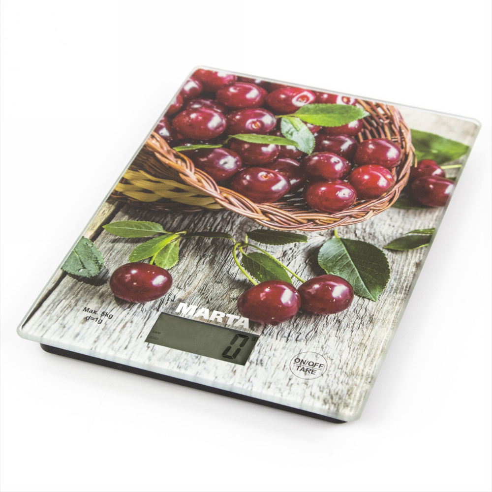 Весы MARTA MT-1634 садовая вишня