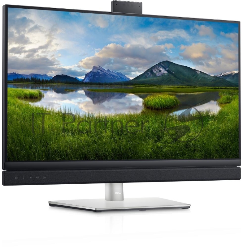МОНИТОР 27 DELL C2722DE Black-Silver с поворотом экрана (IPS, 2560x1440, 5 ms, 178°/178°, 350 cd/m, 1000:1, +HDMI 1.4)